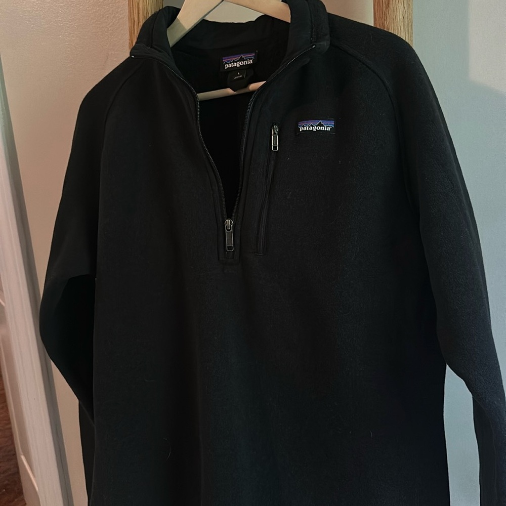 Patagonia Black Better Sweater 1/4 Zip